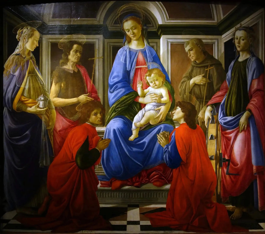 Le Retable dit de Sant’Ambrogio, vers 1470 – Sandro Botticelli