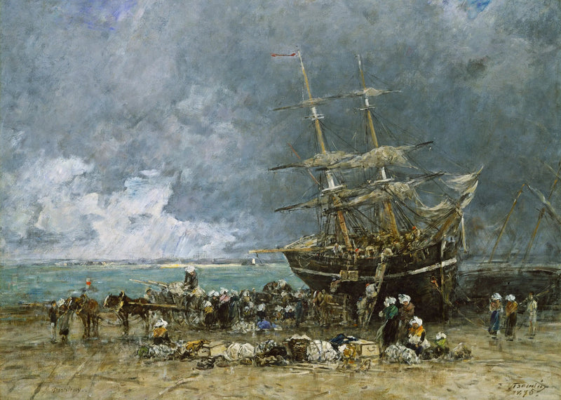 Retour de la Terre-Neuvier - Eugène Boudin