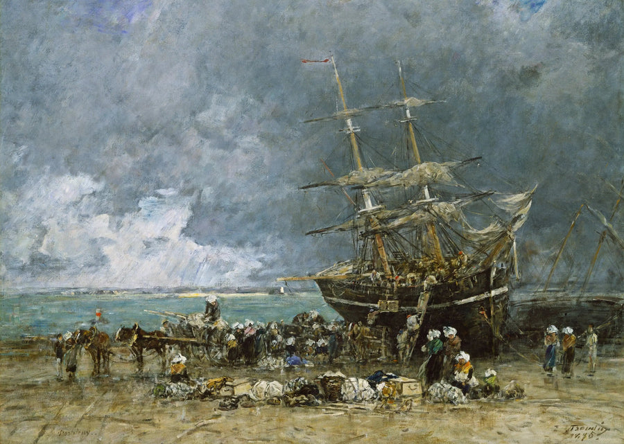 Retour de la Terre-Neuvier - Eugène Boudin