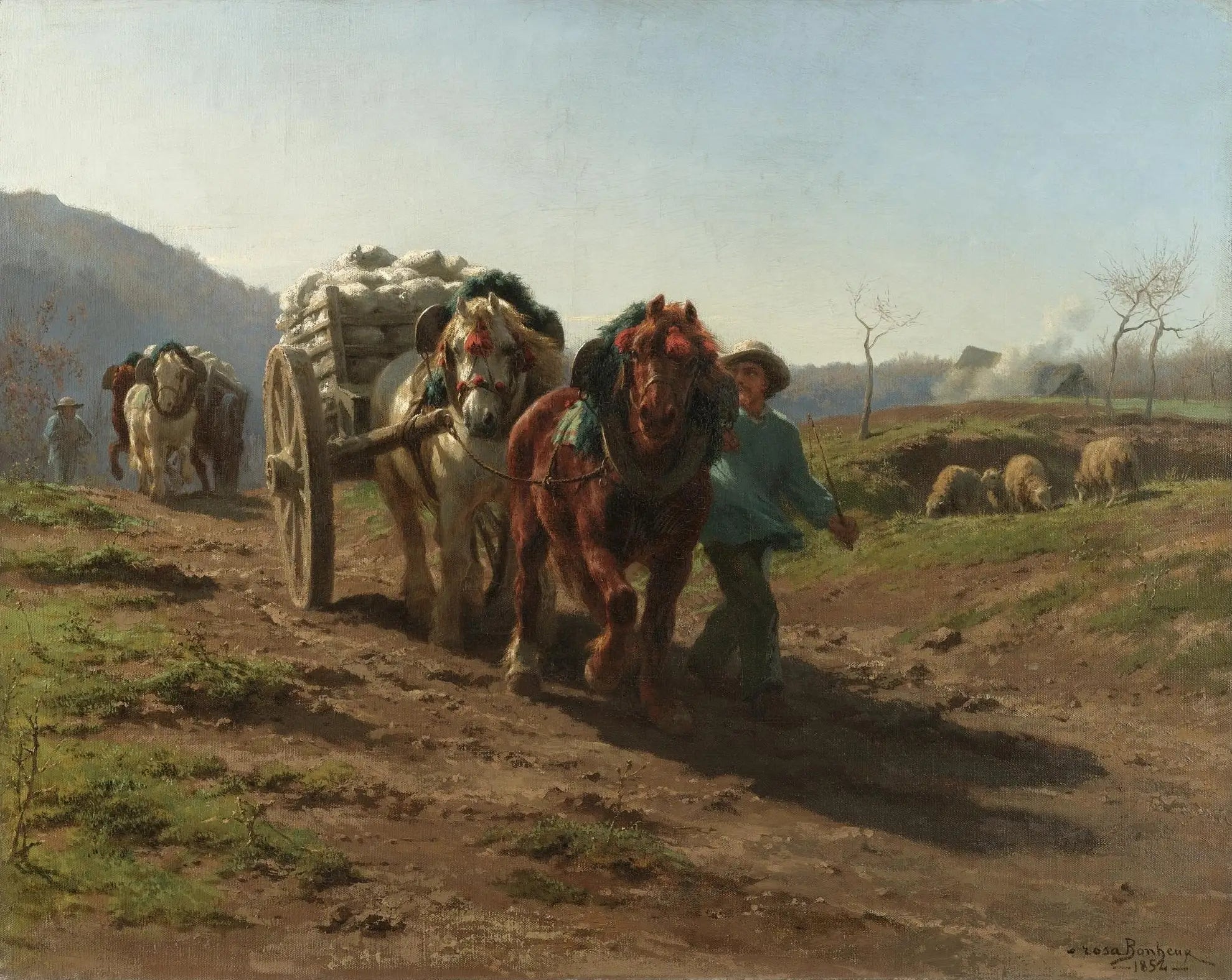 Retour des champs - Rosa Bonheur - Alpha Reproduction