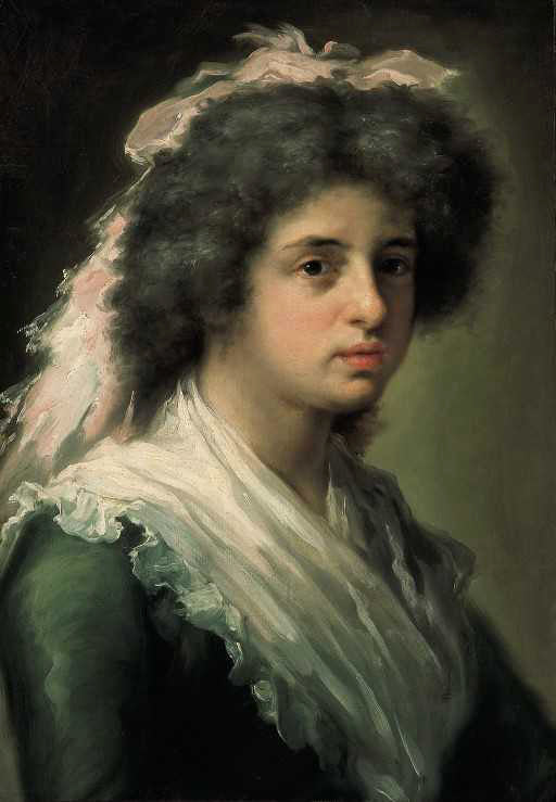 Retrato de Feliciana Bayeu, hija del pintor - Francisco Bayeu