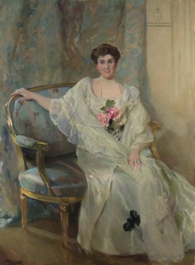 Retrato de María de los Ángeles Beruete y Moret - Joaquín Sorolla