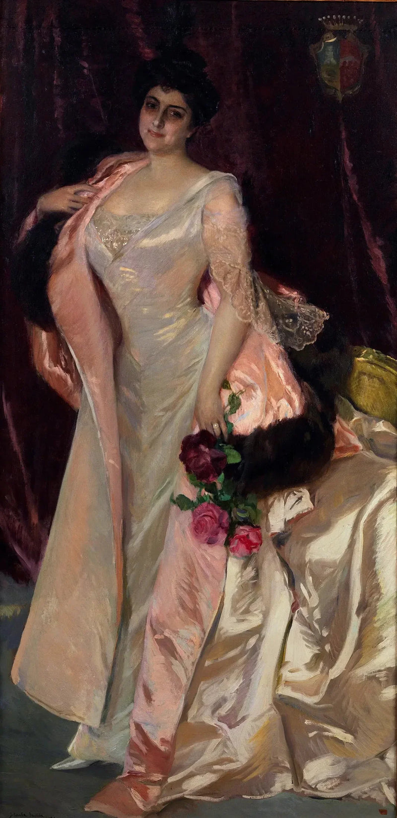 Retrato de Mercedes Mendeville, condesa de San Félix - Joaquín Sorolla