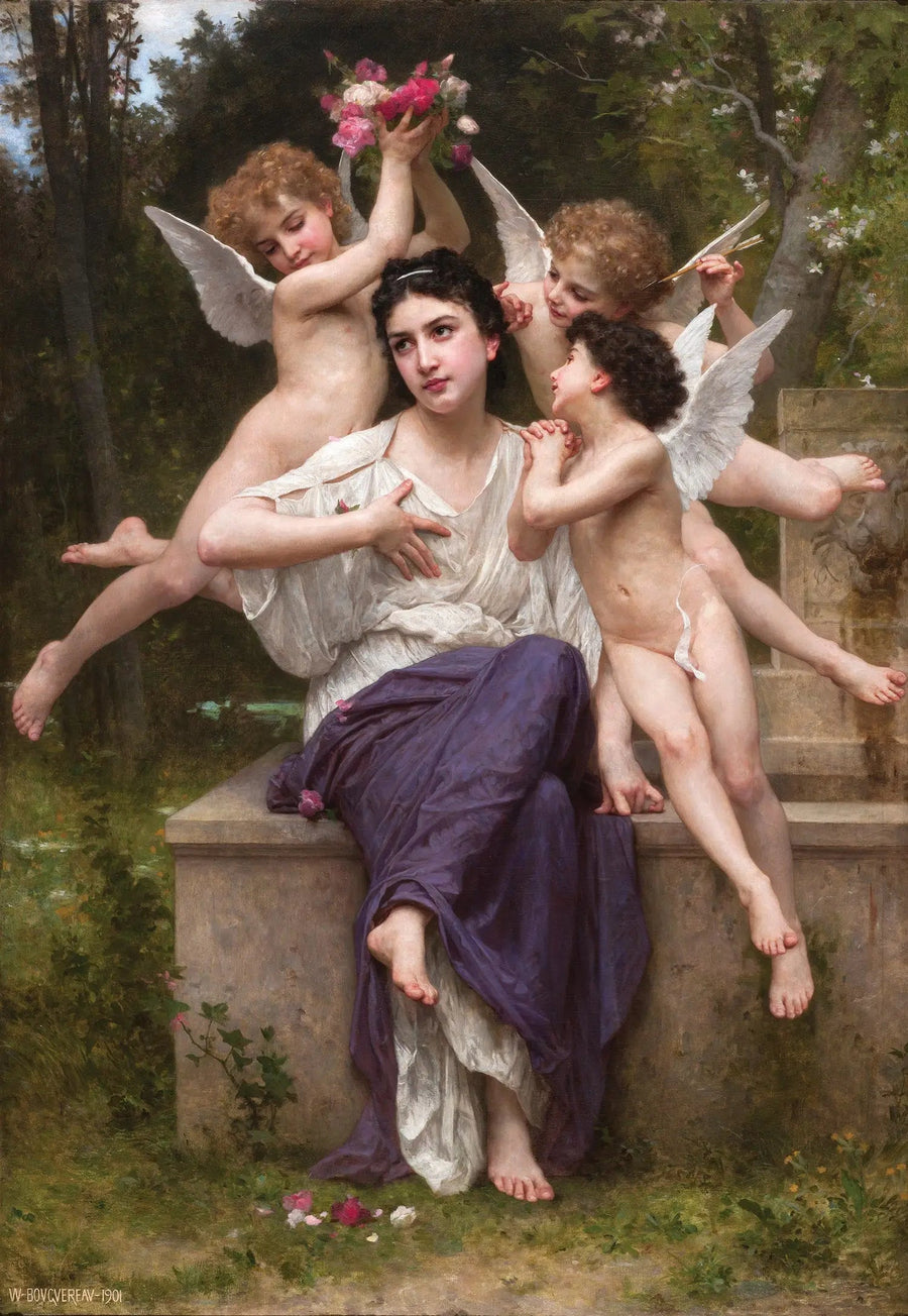 Rêve de printemps - Bouguereau