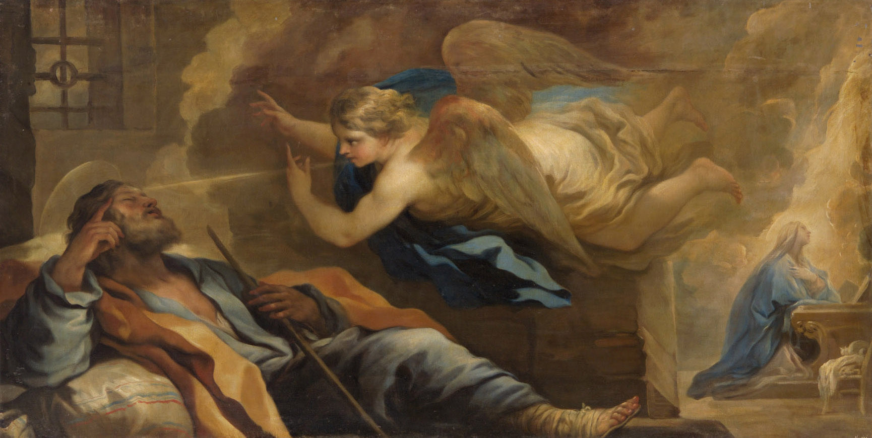 Rêve de Saint Joseph - Luca Giordano