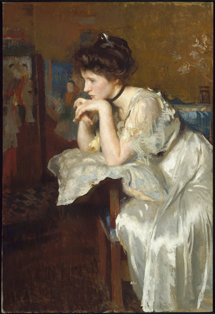 Reverie (Katharine Finn) - Edmund Charles Tarbell
