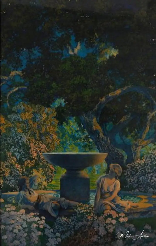 Réveries - Maxfield Parrish - Reproductions de tableaux et peintures haut de gamme