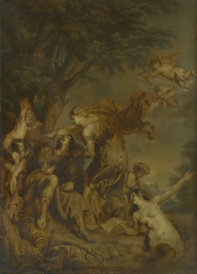 Rinaldo et Armida - Antoine van Dyck