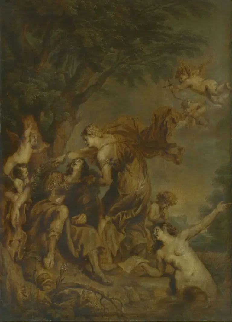 Rinaldo et Armida - Antoine van Dyck