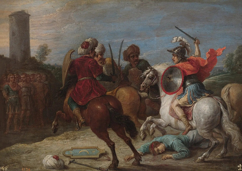 Rinaldo’s Feats Against the Egyptians - David Teniers le Jeune