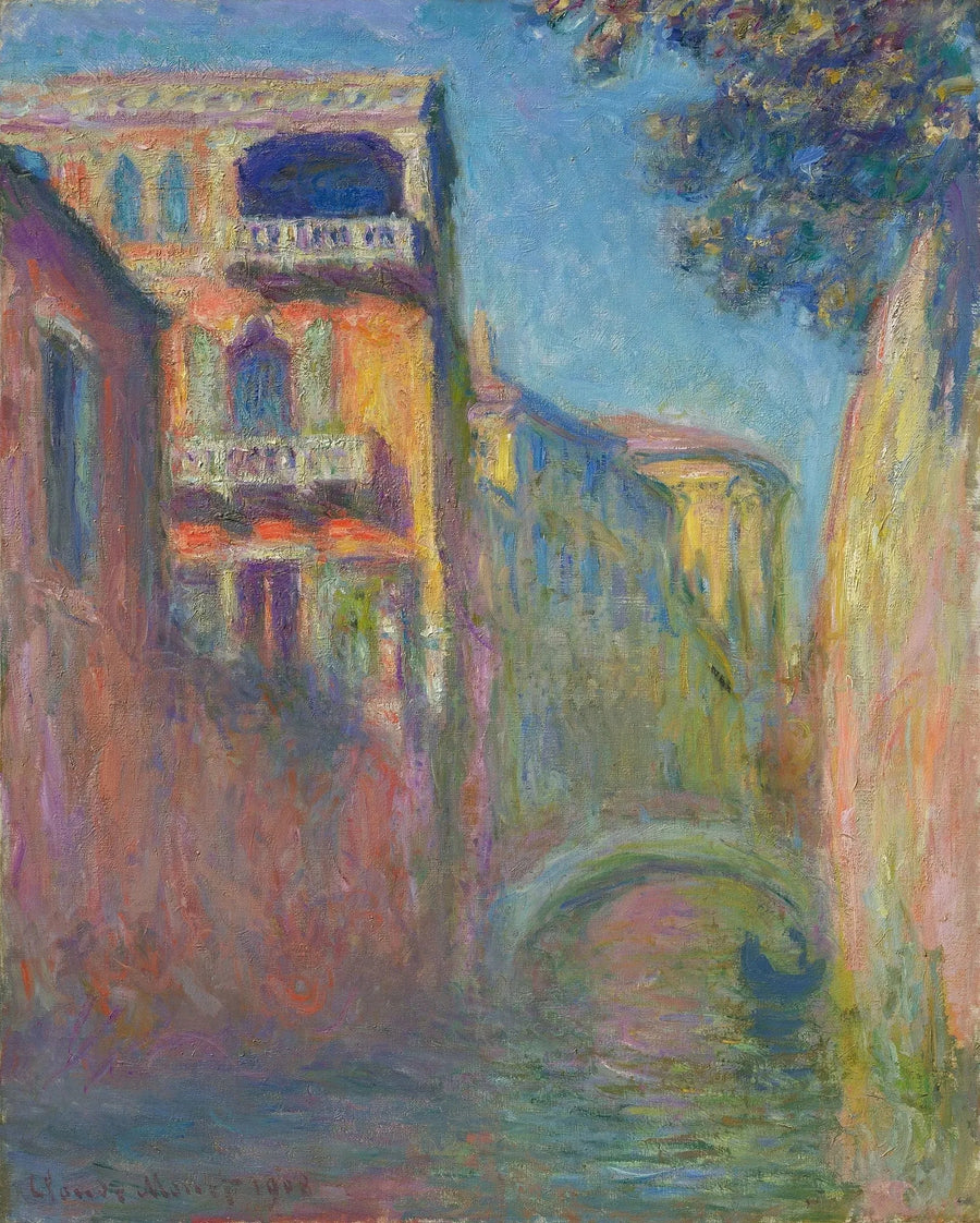 Le Rio della Salute, Museum Barberini W1762 – Claude Monet