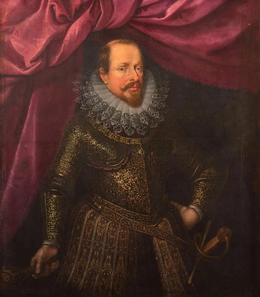 Ritratto del duca Vincenzo I Gonzaga - Frans Pourbus the Younger