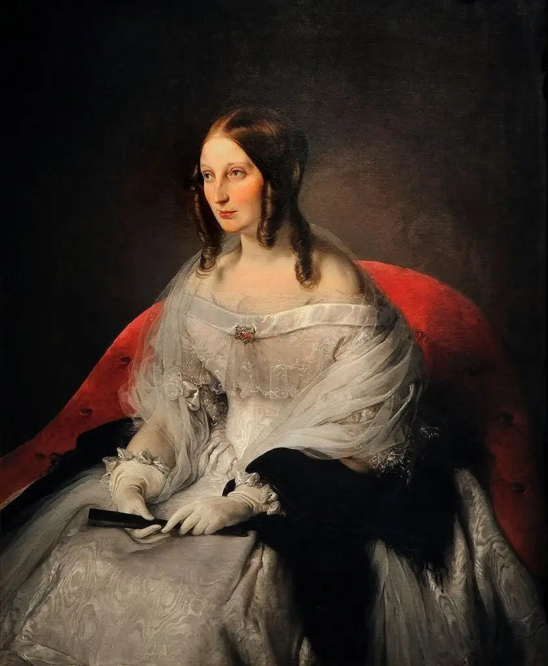 Ritratto della Principessa di Sant'Antimo - Francesco Hayez