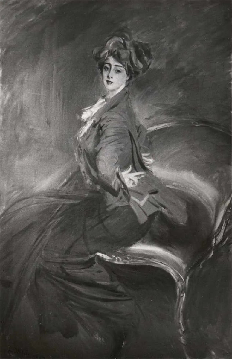 Ritratto di Madame Marthe Letellier - Giovanni Boldini