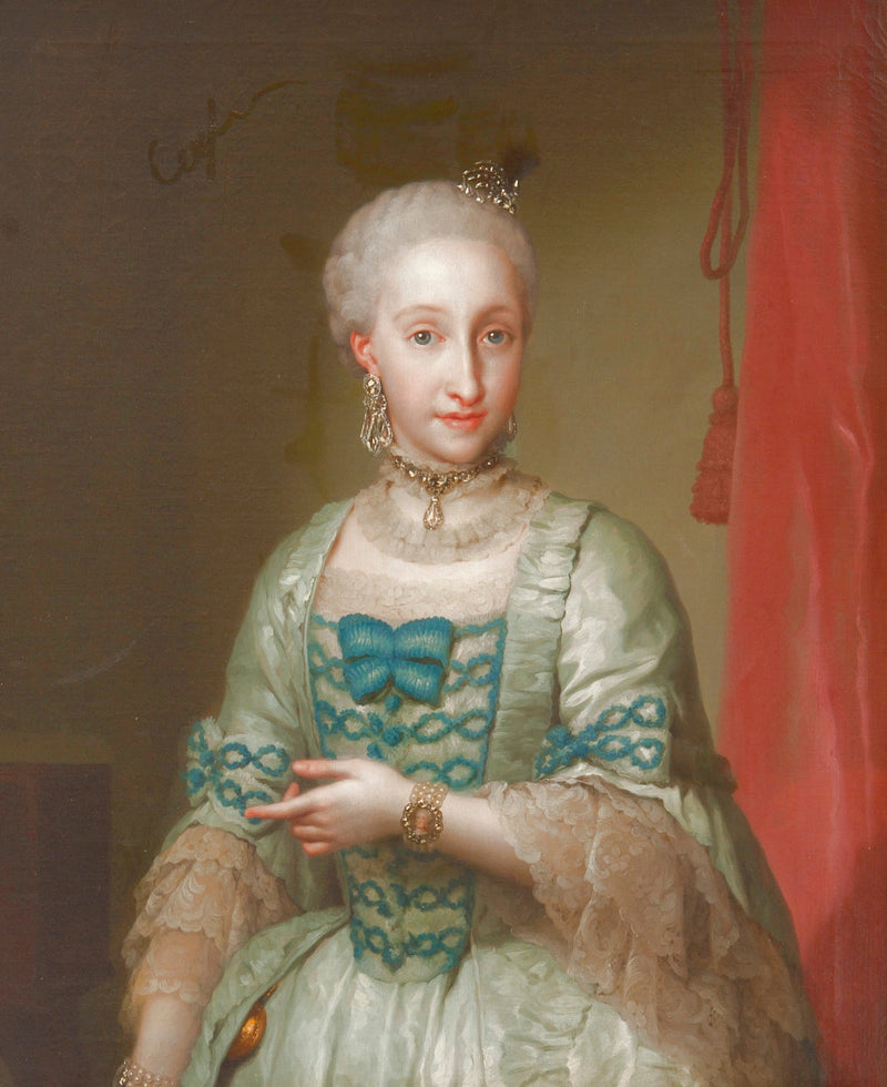 Ritratto di Maria Giuseppa Carmela di Borbone - Anton Raphael Mengs