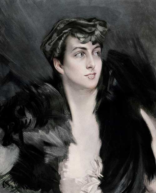 Ritratto (studio) - Giovanni Boldini