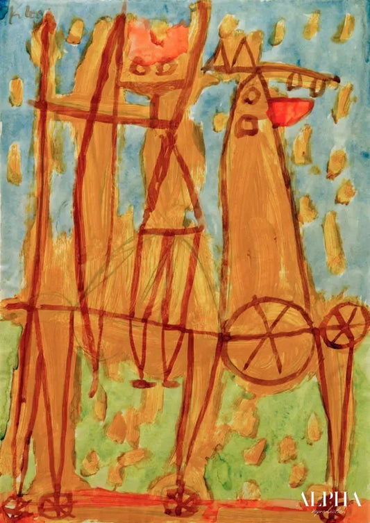 Ritter, 1939 - Paul Klee - Reproductions de tableaux et peintures haut de gamme