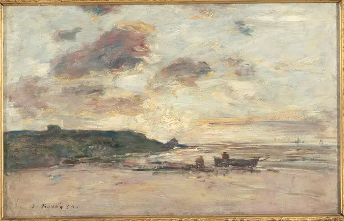 Rivages aux environs de Trouville - Eugène Boudin