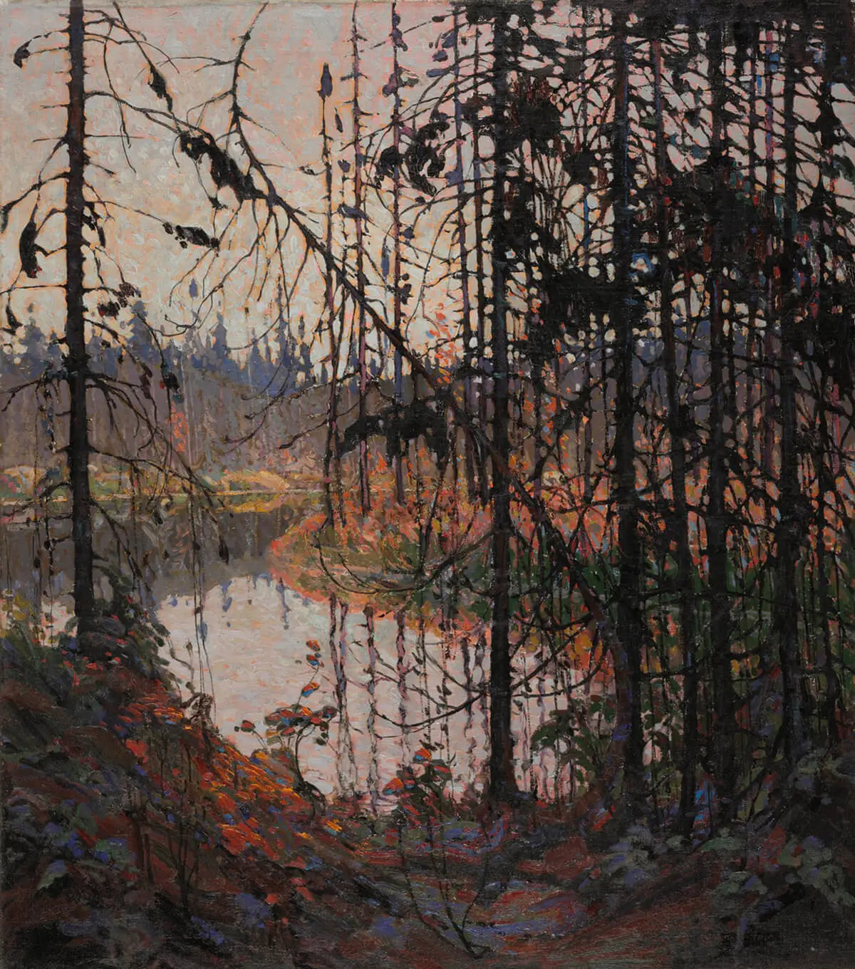 Rivière du Nord - Tom Thomson image 1 tableau peint à l’huile sur toile