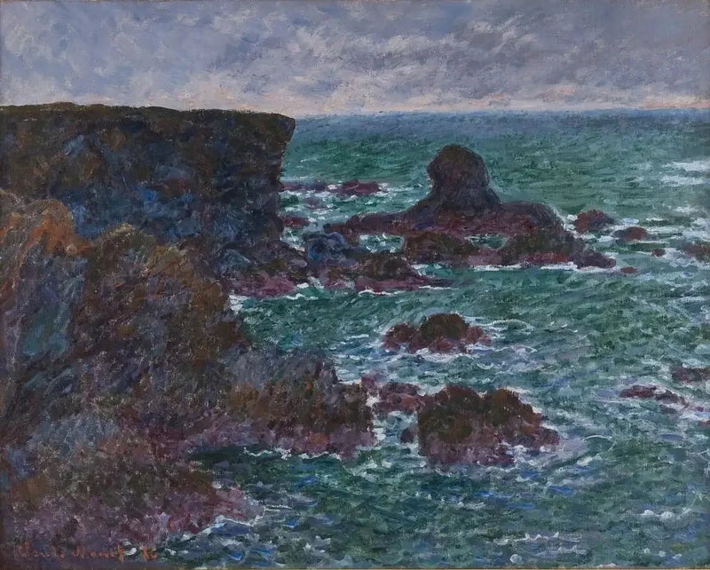 Rocher du Lion, Belle-Île W1090 – Claude Monet