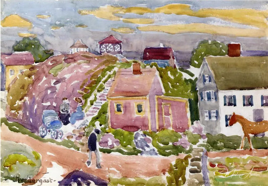 Rockport, Mass. - Maurice Prendergast - Reproductions de tableaux et peintures haut de gamme