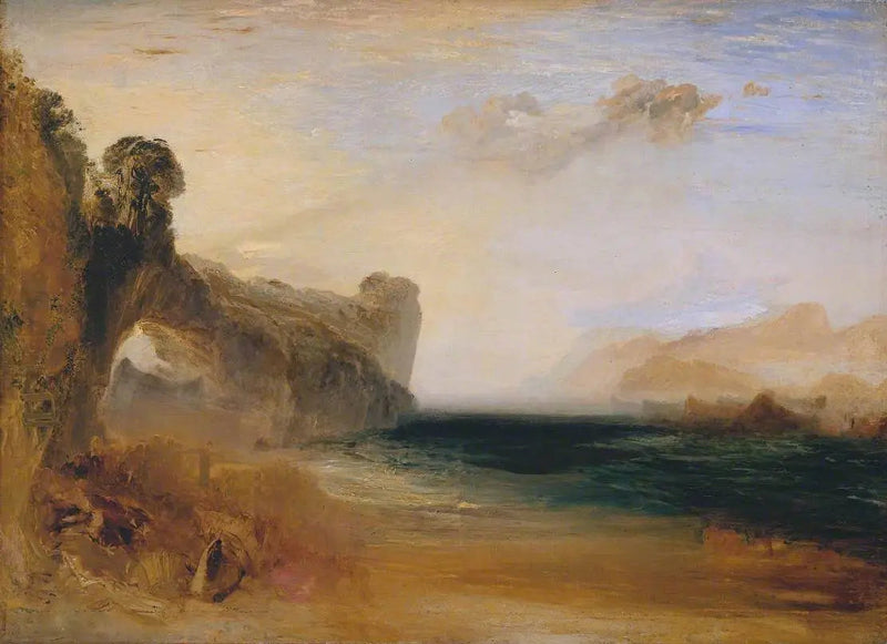 Rocky Bay with Figures - J. M. W. Turner