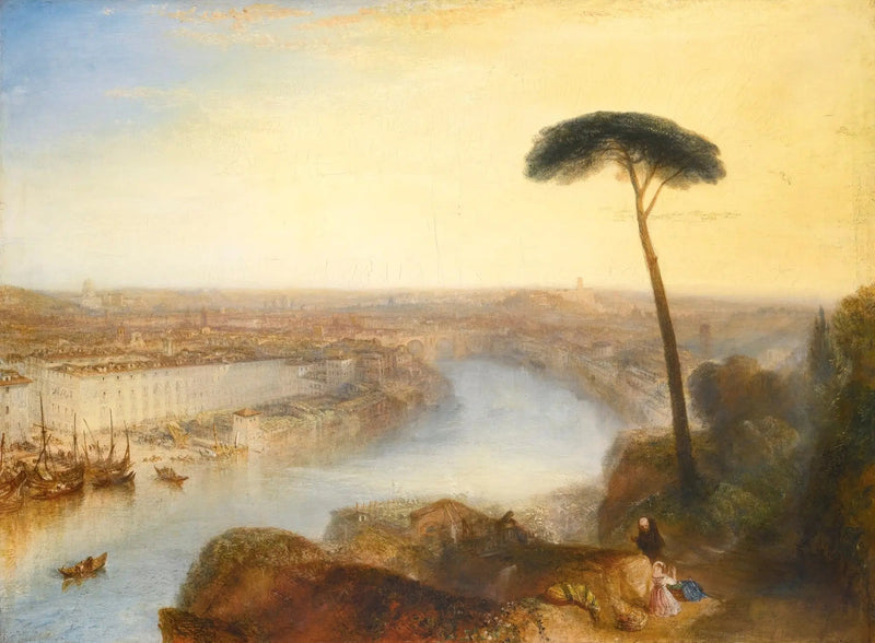 Rome, vue de l'Aventin - J. M. W. Turner