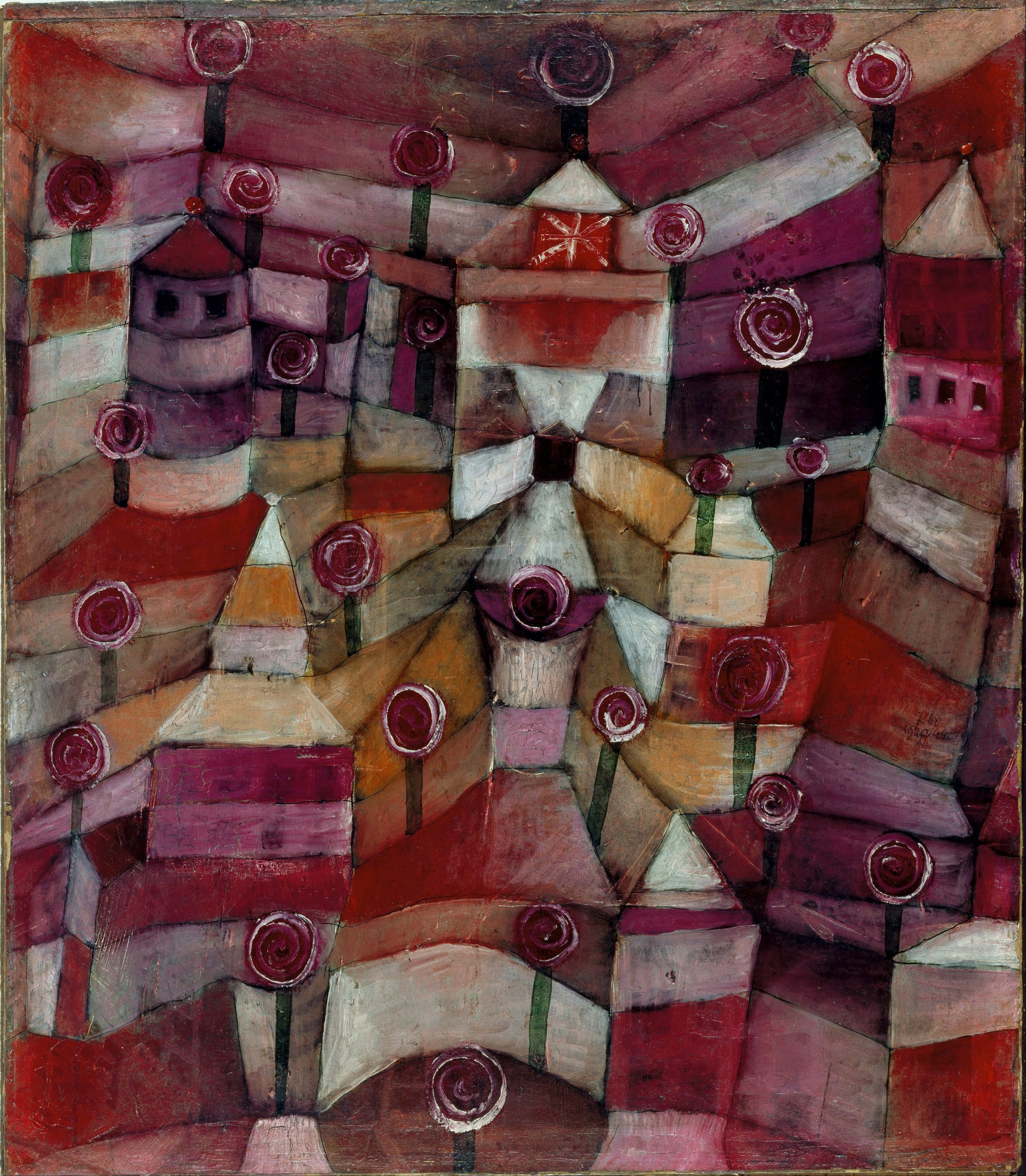 Jardin de roses de Paul Klee
