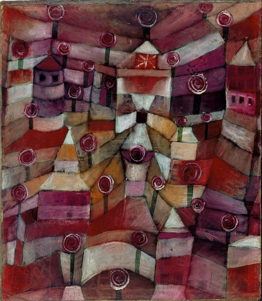 Jardin de roses de Paul Klee