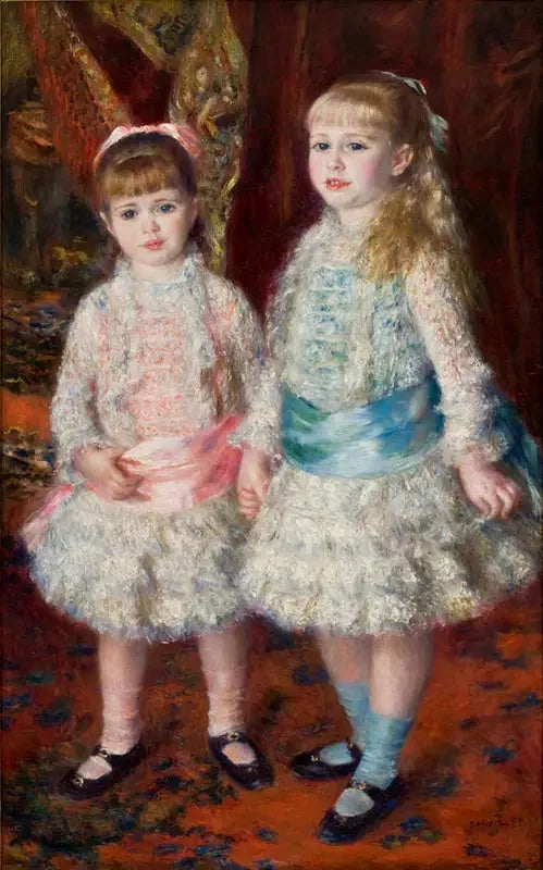 Rose et Bleue - Pierre-Auguste Renoir