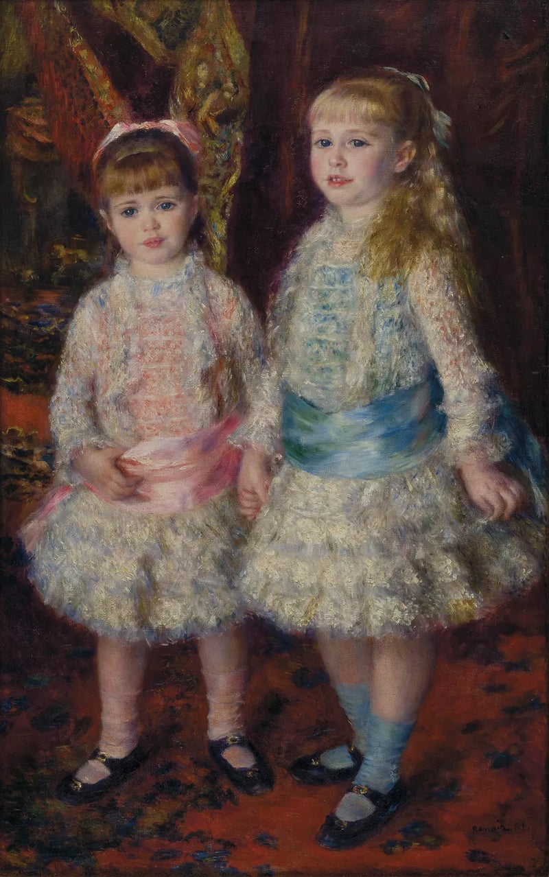 Rose et Bleue, 1881 – Pierre-Auguste Renoir