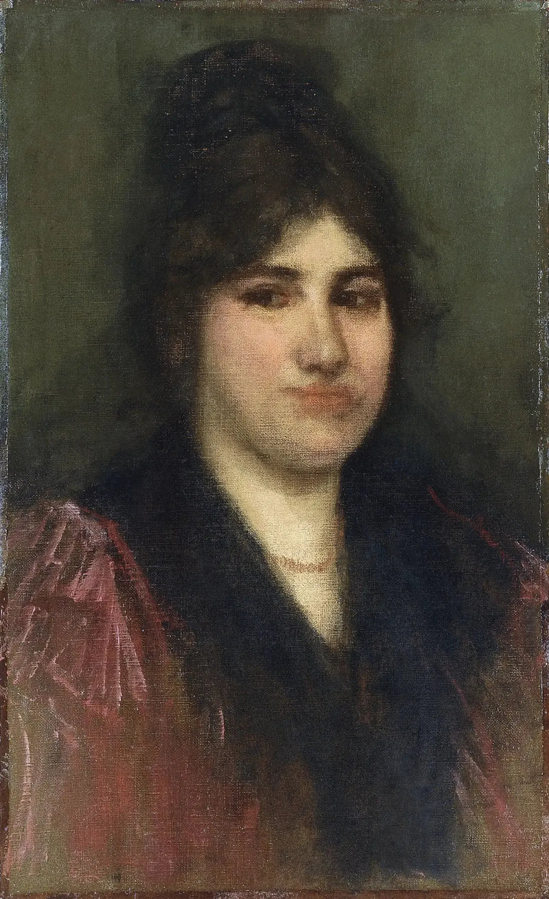 Rose et or : La Napolitaine - James Abbott McNeill Whistler