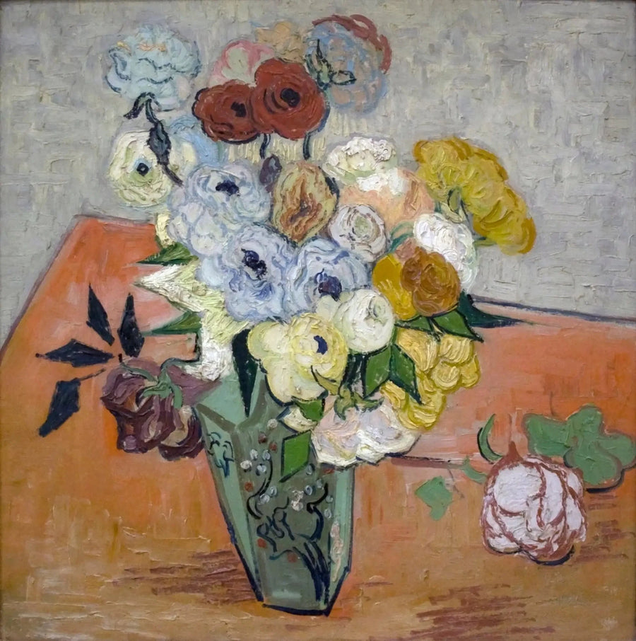 Roses et anémones – Vincent van Gogh