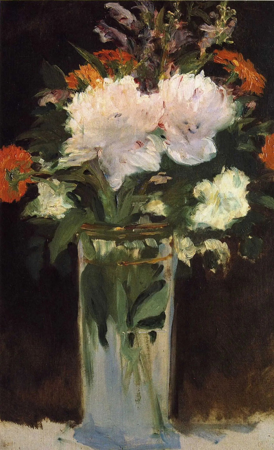 Roses et lilas - Édouard Manet