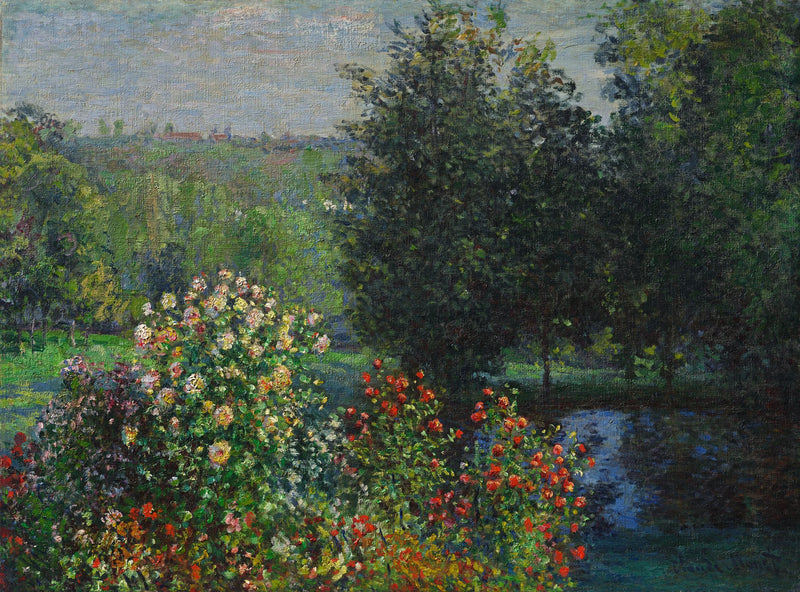 Les Rosiers dans le jardin de Montgeron W417 – Claude Monet