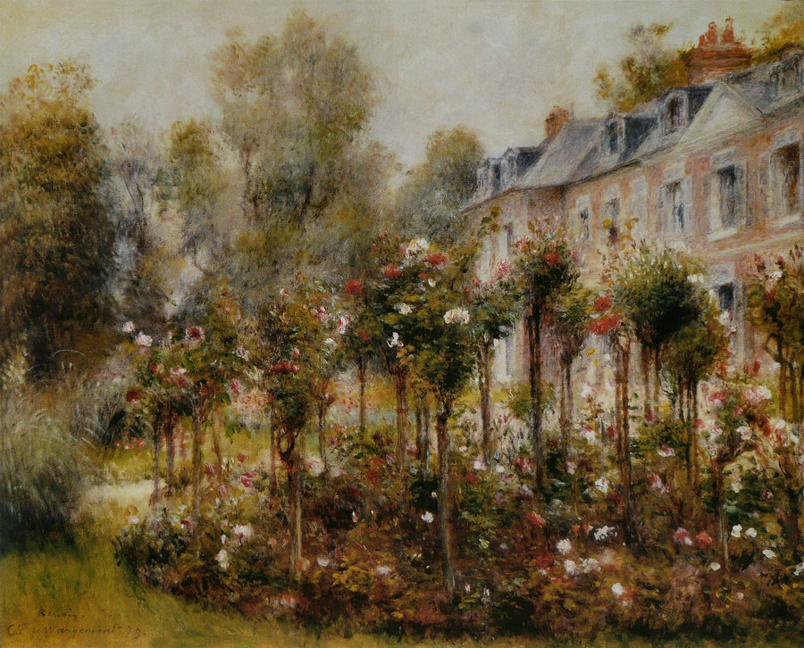 Les Rosiers à Wargemont, 1879 – Pierre-Auguste Renoir