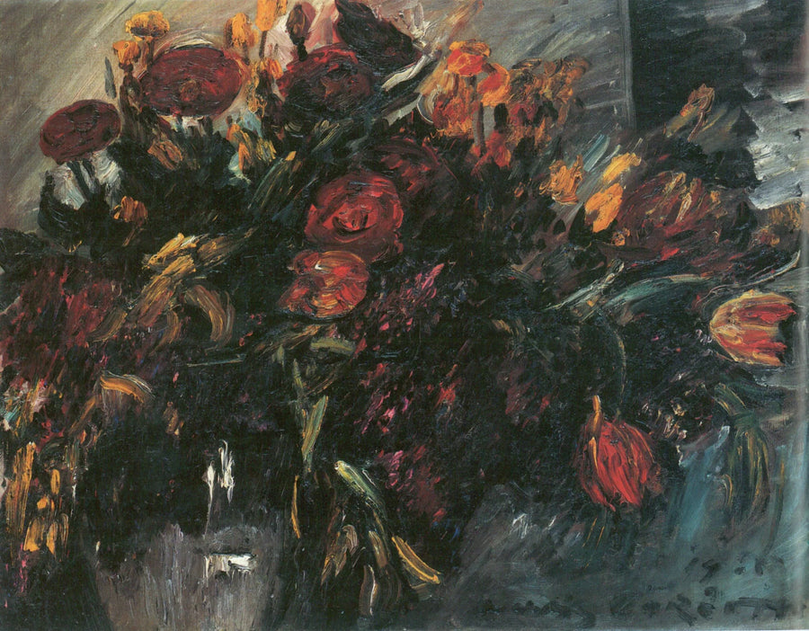 Rote und gelbe Tulpen - Lovis Corinth