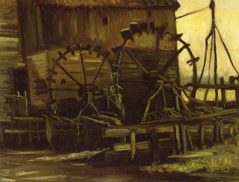 Roues du moulin à eau de Gennep, F46 – Van Gogh