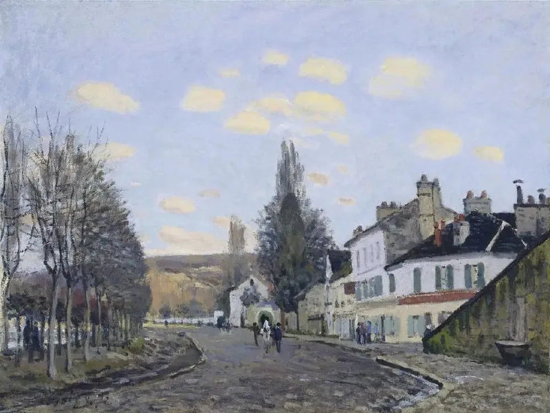 Route de Saint-Germain à Marly-le-Roi - Alfred Sisley