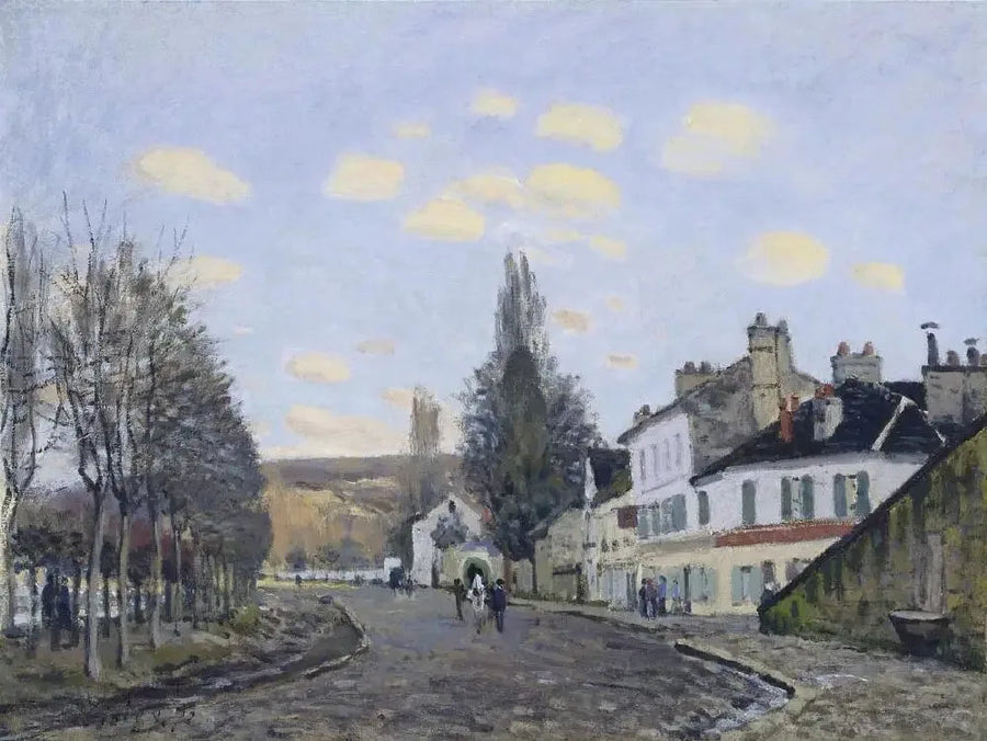 Route de Saint-Germain à Marly-le-Roi - Alfred Sisley