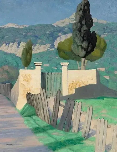 Route de Sainte-Anne et le Faron - Félix Vallotton