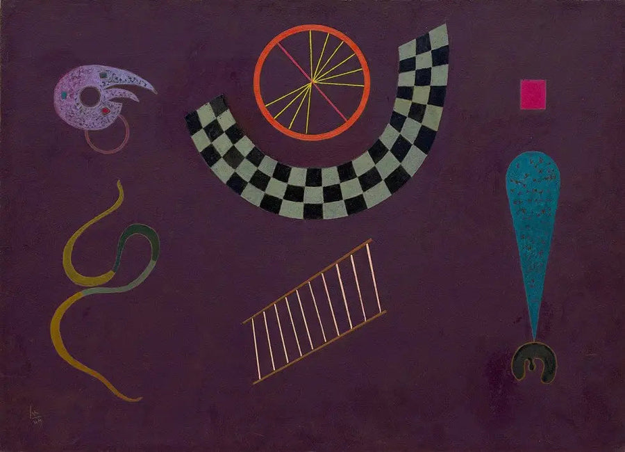 Ruban aux carrés - Vassily Kandinsky