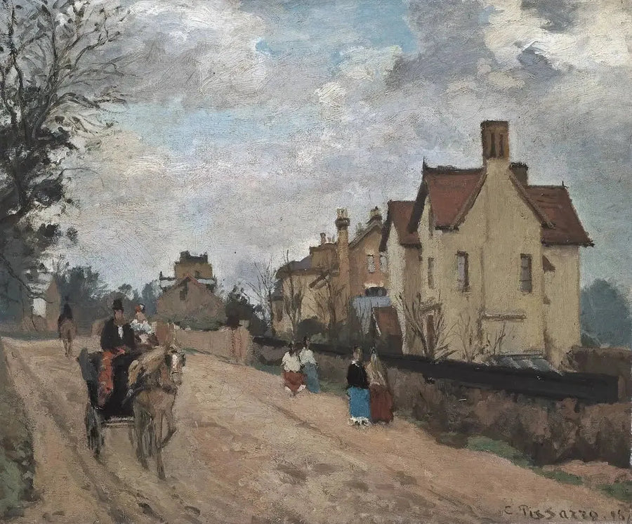 Rue à Upper Norwood - Camille Pissarro