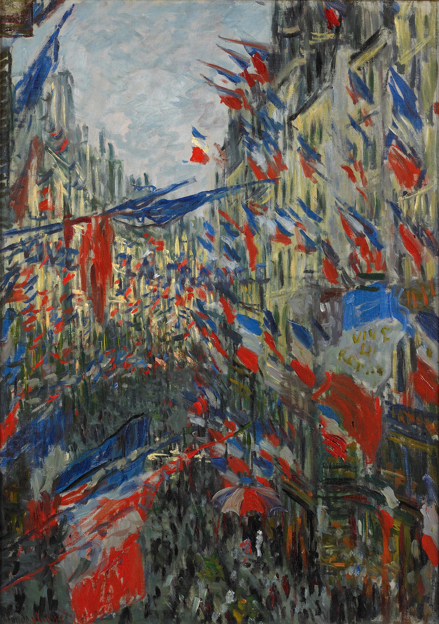 Rue Saint-Denis, fête du 30 juin 1878 W470 – Claude Monet