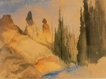 Ruisseau Tower - Thomas Moran