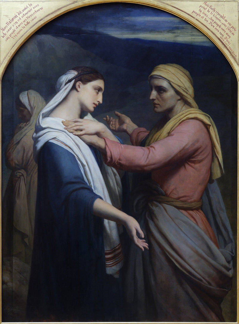 Ruth et Noémi, 1855 - Ary Scheffer