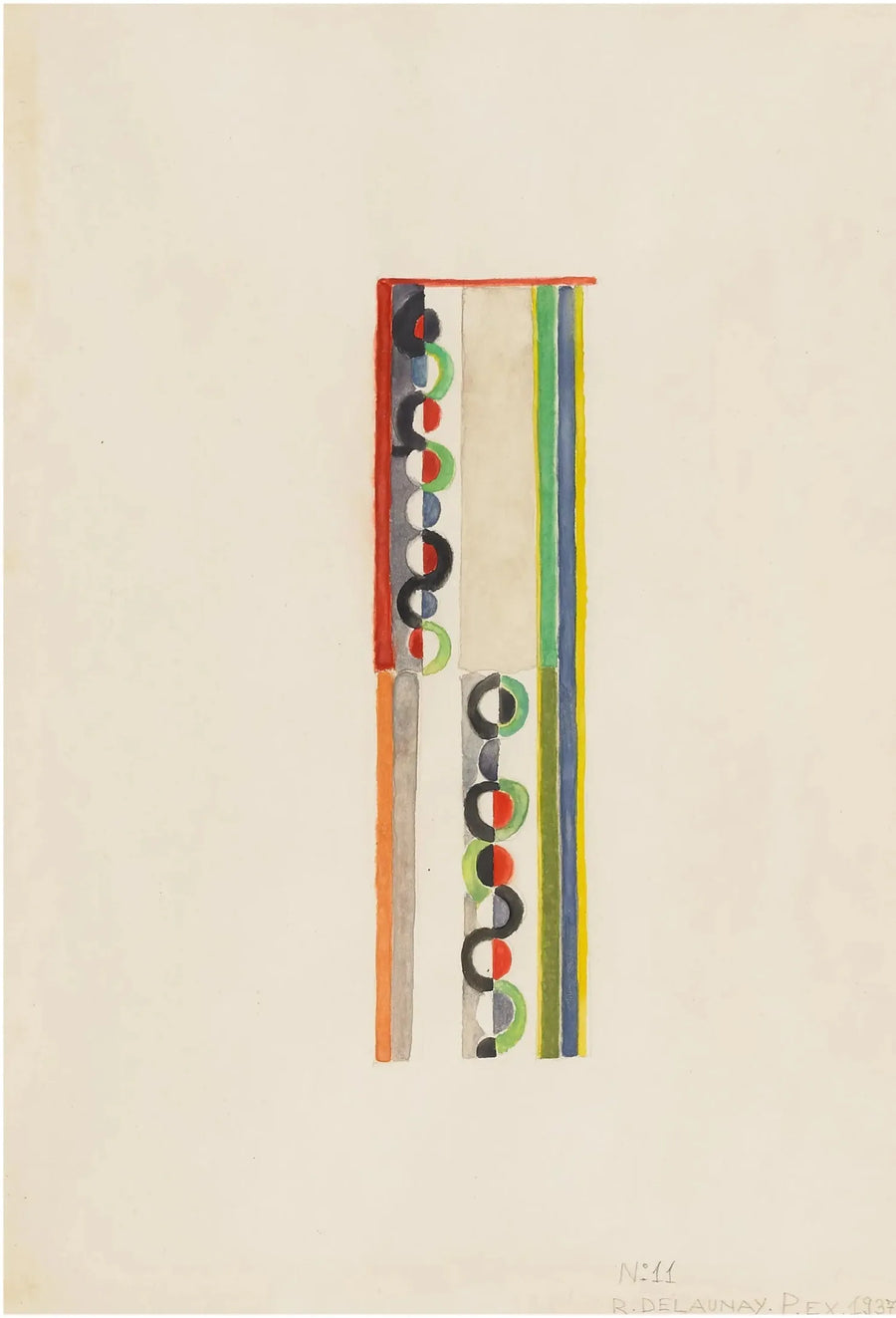 Rythme coloré - Robert Delaunay