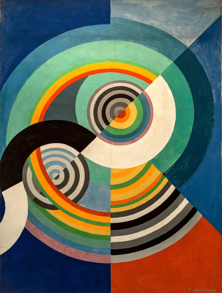 Rythme n°3, décoration pour le salon des Tuileries - Robert Delaunay