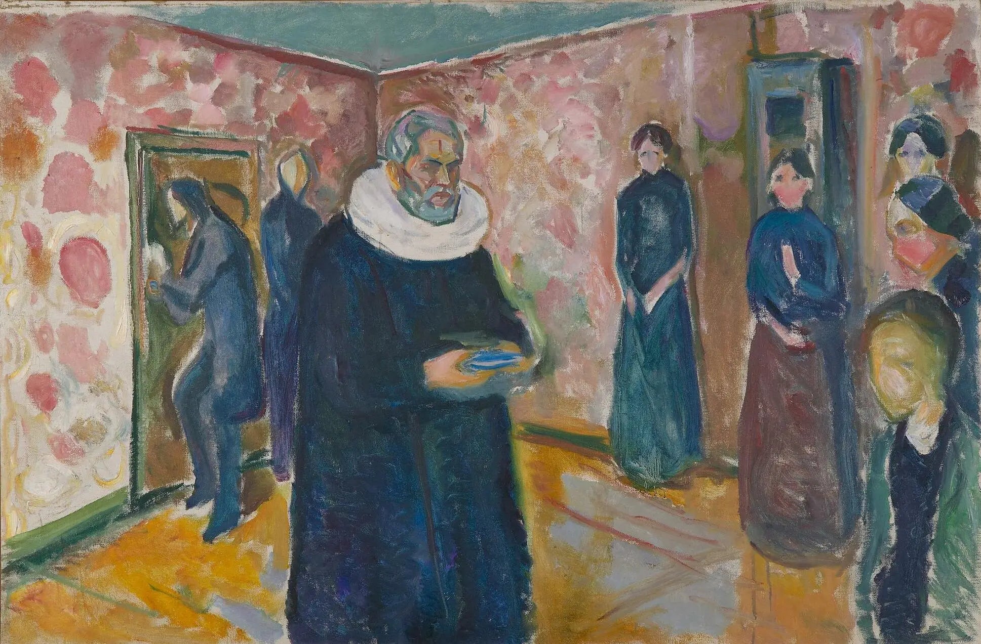 Reproduction du tableau « Sacrement - Edvard Munch » par Alpha Reproduction en peinture à l’huile