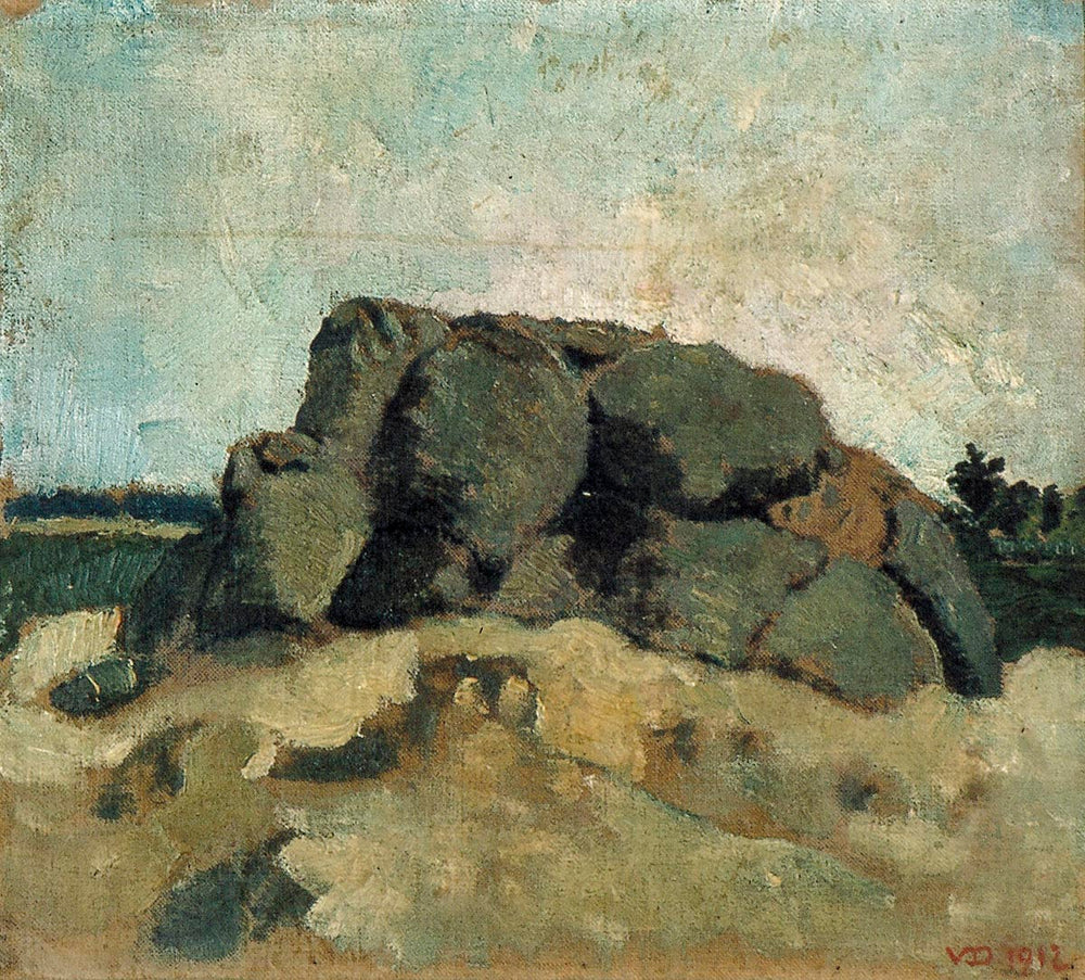 Sacs - Theo van Doesburg image 1 copie de tableau peinte à la main